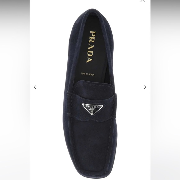 Authentic PRADA slip on loafer men's size 10 - Picture 7 of 8